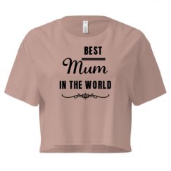 Ladies Festival Cali Crop Top Tee