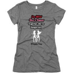 Ladies Slim Fit Super Soft Triblend Tee