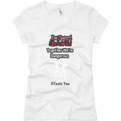 Ladies Slim Fit Basic Promo Jersey Tee