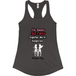 Ladies Slim Fit Racerback Tank Top