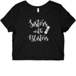 Ladies Slim Fit Crop Top Tee