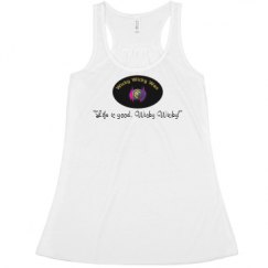 Ladies Flowy Racerback Tank