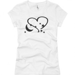 Ladies Slim Fit Basic Promo Jersey Tee