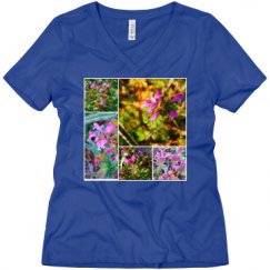 Ladies Relaxed Fit V-Neck Tee