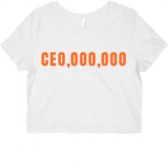 CEO Crop-Orange