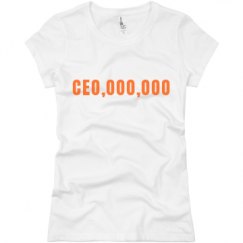 Ladies Slim Fit Basic Promo Jersey Tee