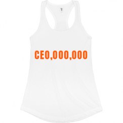 Ladies Slim Fit Racerback Tank Top