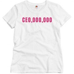 CEO Tee- Raspberry