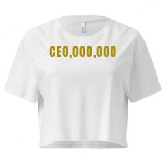 Ladies Festival Cali Crop Top Tee