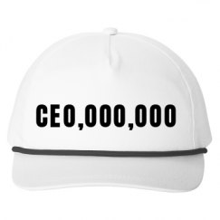 Snapback Five-Panel Rope Hat