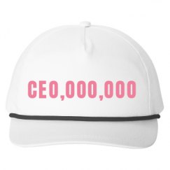 Snapback Five-Panel Rope Hat