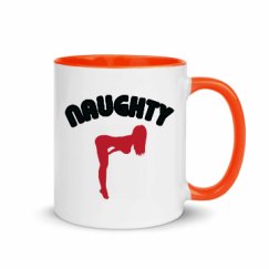 11oz Ceramic Mug with Color Inside