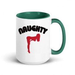 15oz Ceramic Mug with Color Inside