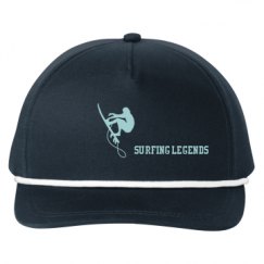 Snapback Five-Panel Rope Hat