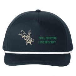 Snapback Five-Panel Rope Hat