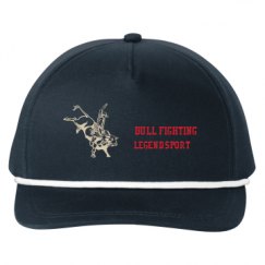 Snapback Five-Panel Rope Hat