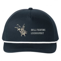 Snapback Five-Panel Rope Hat