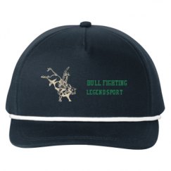 Snapback Five-Panel Rope Hat