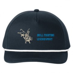 Snapback Five-Panel Rope Hat