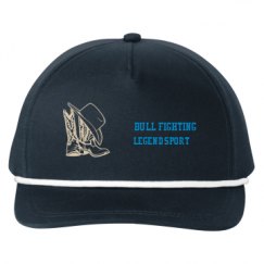 Snapback Five-Panel Rope Hat