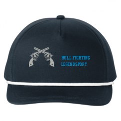 Snapback Five-Panel Rope Hat