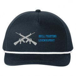 Snapback Five-Panel Rope Hat