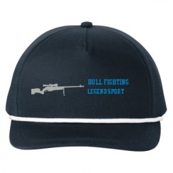 Snapback Five-Panel Rope Hat