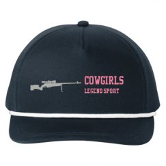 Snapback Five-Panel Rope Hat