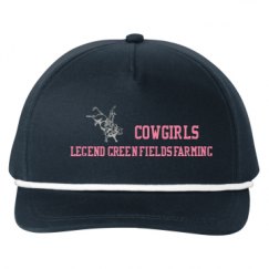 Snapback Five-Panel Rope Hat