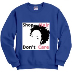 Unisex Film and Foil Crewneck Sweatshirt