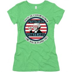 Ladies Slim Fit Super Soft Triblend Tee