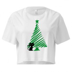 Ladies Festival Cali Crop Top Tee