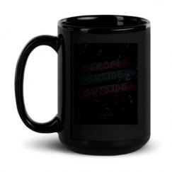 15oz Black Glossy Mug