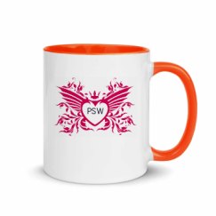 11oz Ceramic Mug with Color Inside