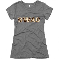 Ladies Slim Fit Super Soft Triblend Tee