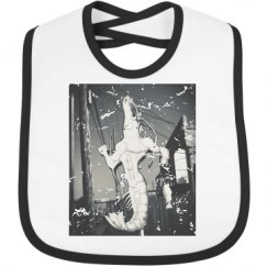 Infant Contrast Trim Bib