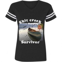 Ladies Relaxed Fit Vintage Sports Tee