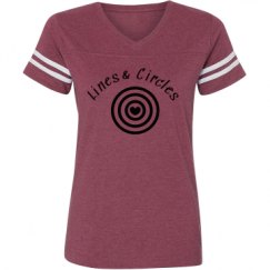 Ladies Relaxed Fit Vintage Sports Tee