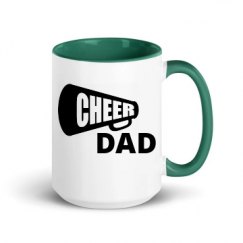 15oz Ceramic Mug with Color Inside