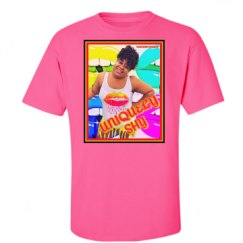 Unisex Ultra Cotton Safety Neon Crewneck Tee