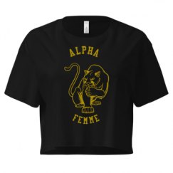 Ladies Festival Cali Crop Top Tee