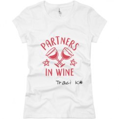 Ladies Slim Fit Basic Promo Jersey Tee