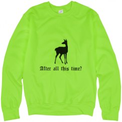 Unisex Neon Crewneck Sweatshirt