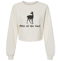 Women's Raglan Pullover Fleece