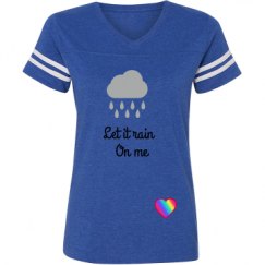 Ladies Relaxed Fit Vintage Sports Tee