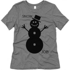 Ladies Relaxed Fit Super Soft Triblend Tee
