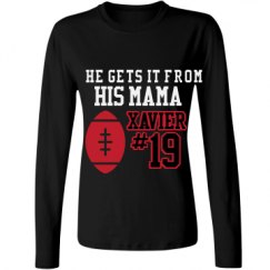 Ladies Relaxed Fit Basic Long Sleeve Tee