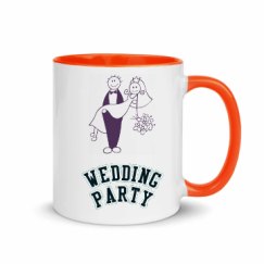 11oz Ceramic Mug with Color Inside