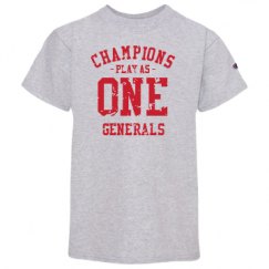 Youth Champion Short Sleeve Tagless Tee