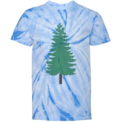 Youth Tie-Dye Cyclone Pinwheel Tee